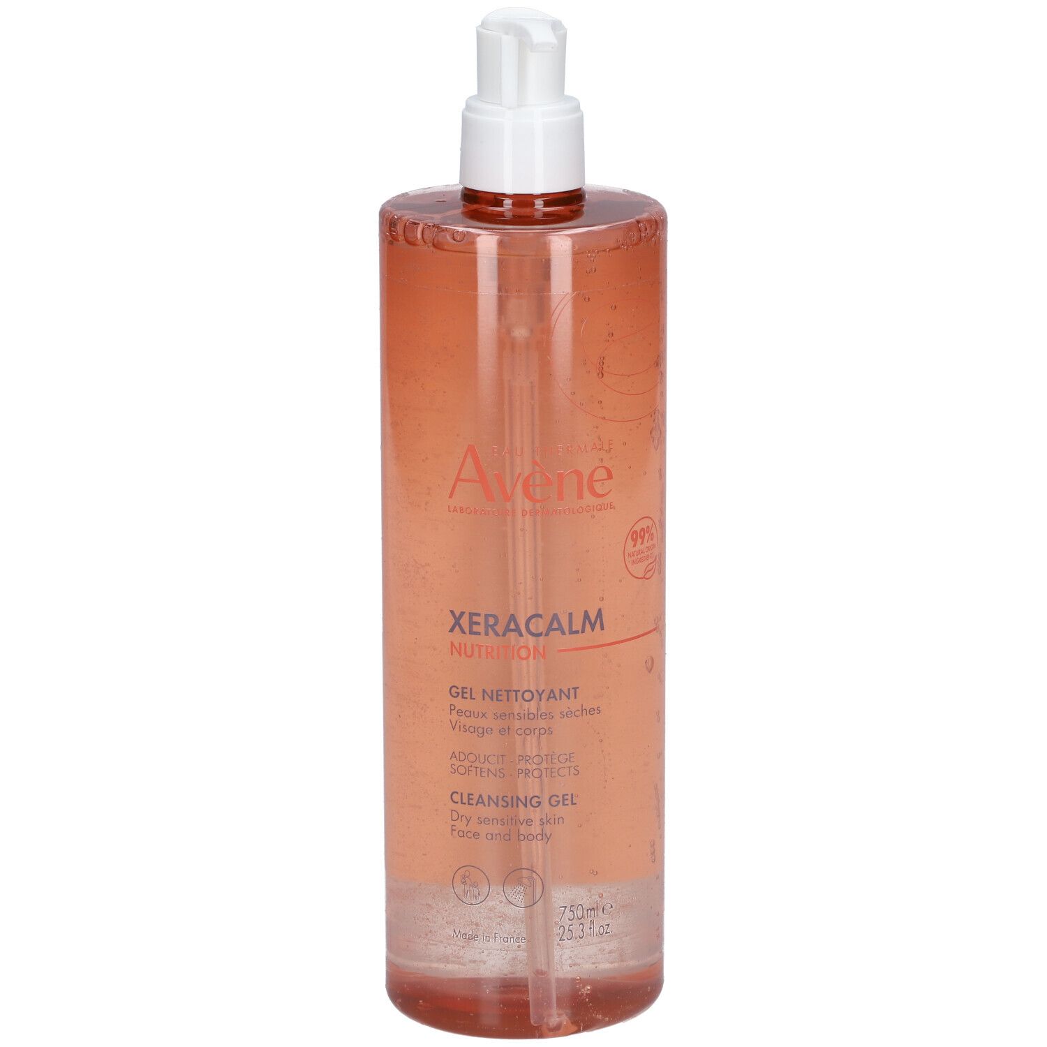 Avène Xeracalm Nutrition Reinigingsgel 750 ml Gel