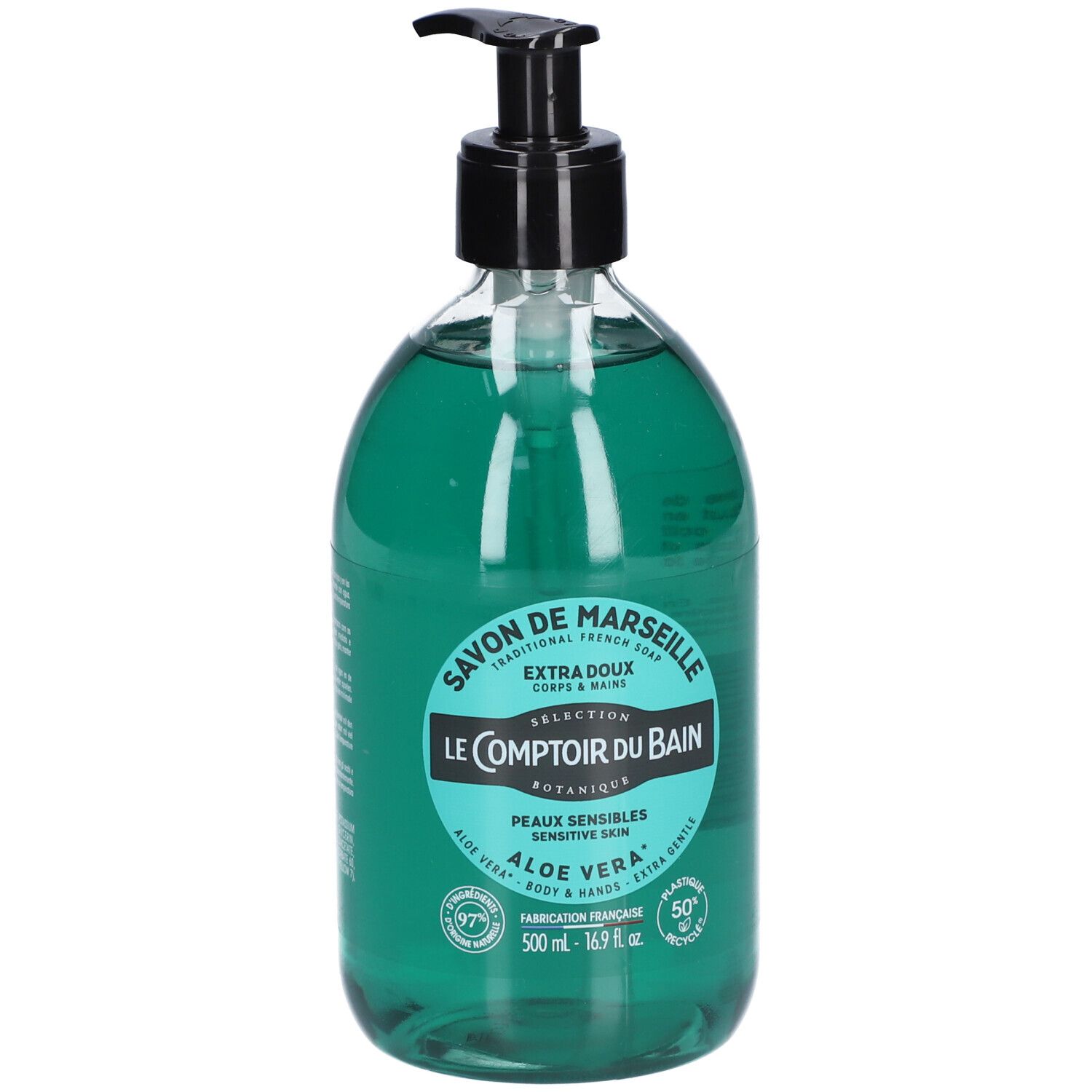 Le Comptoir du Bain Marseille Zeep Aloe Vera 500 ml Seife