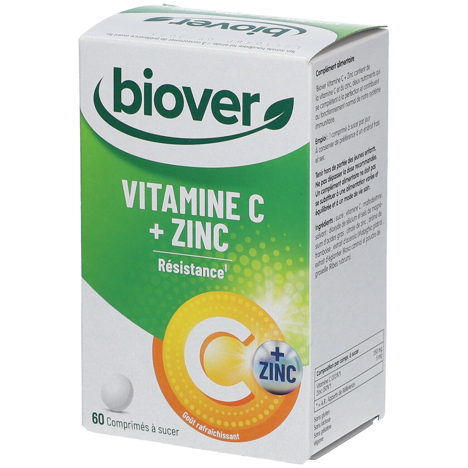 Biover Vitamine C + Zinc