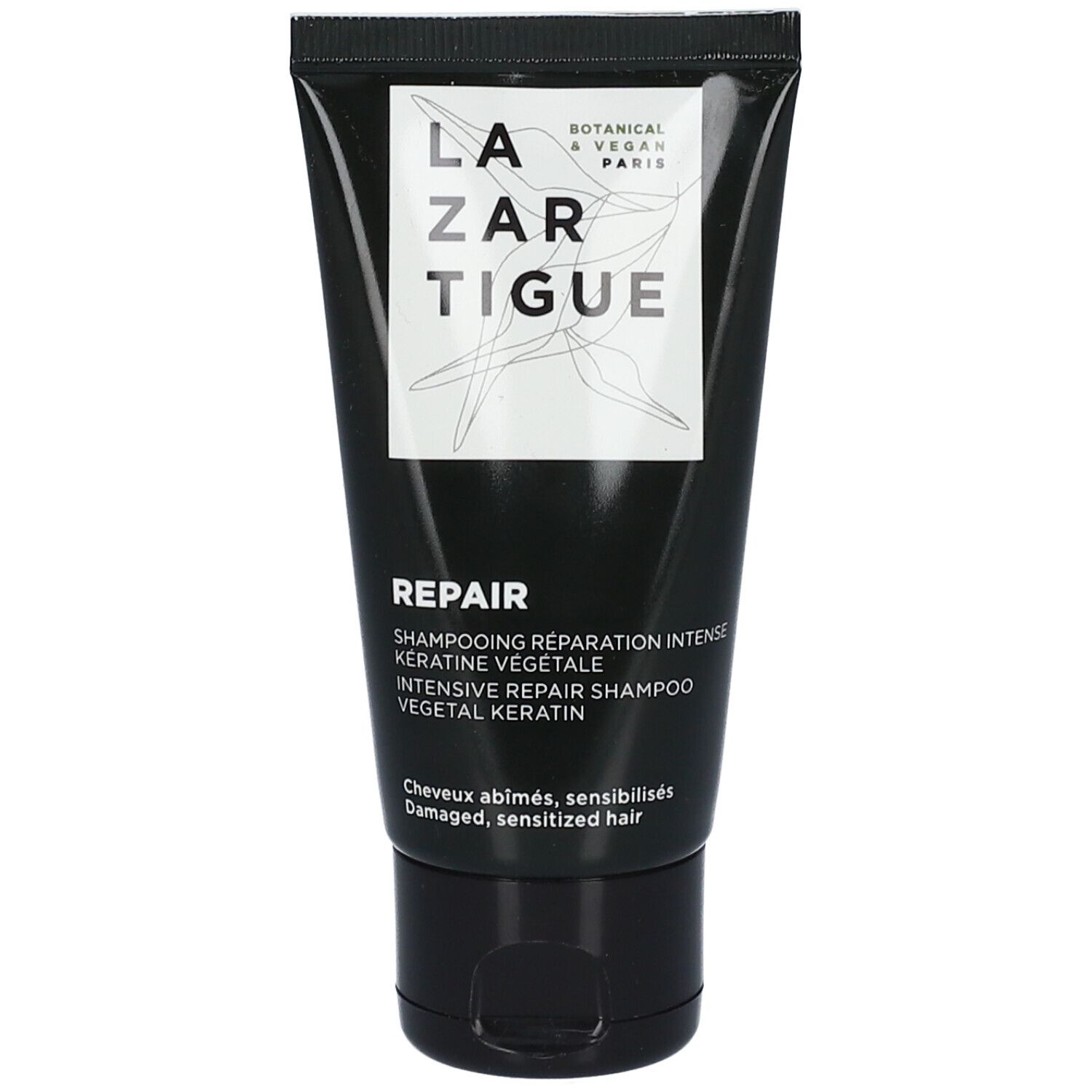 Lazartigue Repair Intensive Shampoo Vegetal Keratin 5,5x3,5x11,5 cm