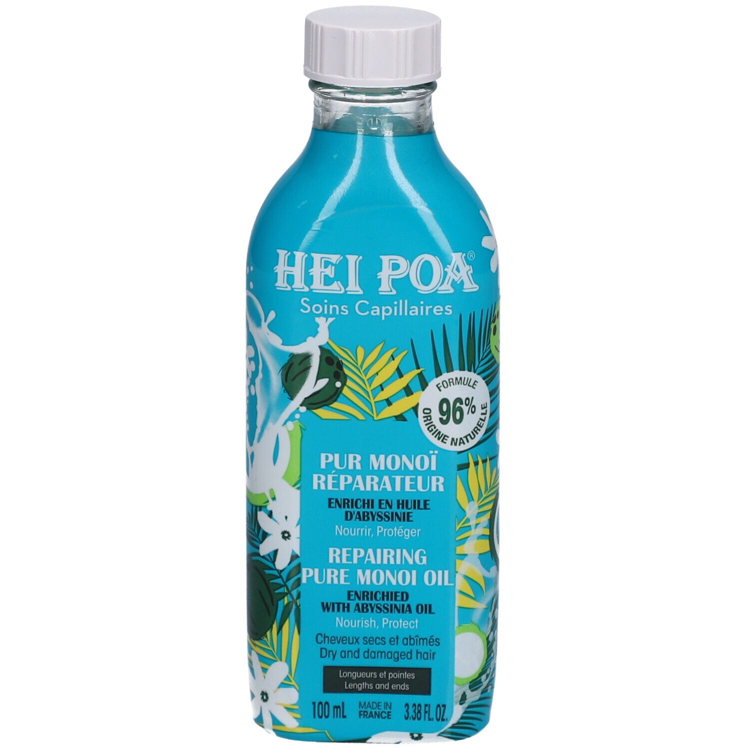 Hei Poa Repairing Pure Monoi Oil Dry and Damaged Hair 100ml 100 ml Hautöl