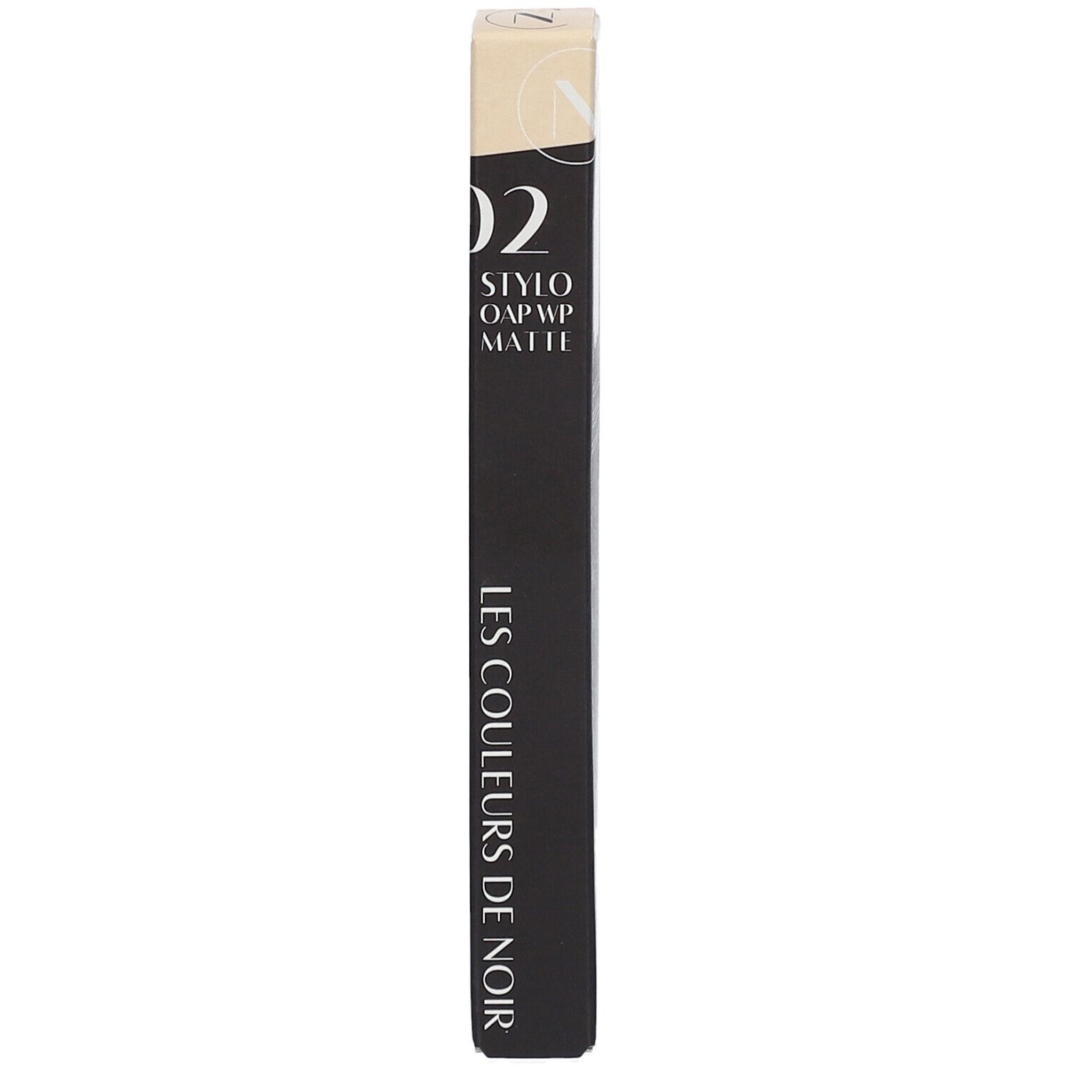 Verpackung für einen matten Lippenstift, Nummer 02.
