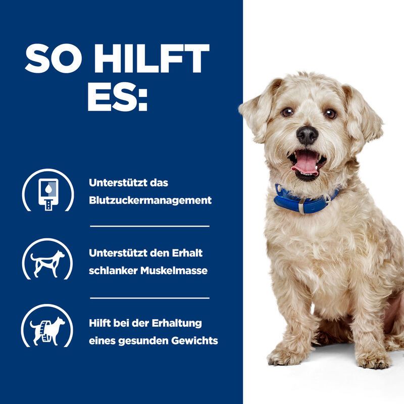 Hill's Prescription Diet w/d Hundefutter mit Huhn
