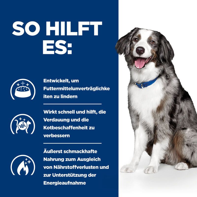 Hill's Prescription Diet i/d Sensitive Hundefutter mit Ei und Reis