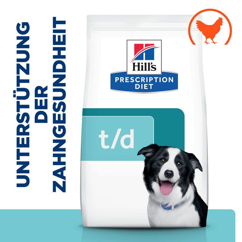 Hill's Prescription Diet t/d Hundefutter mit Huhn