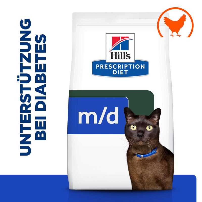 Hill's Prescription Diet m/d Katzenfutter mit Huhn