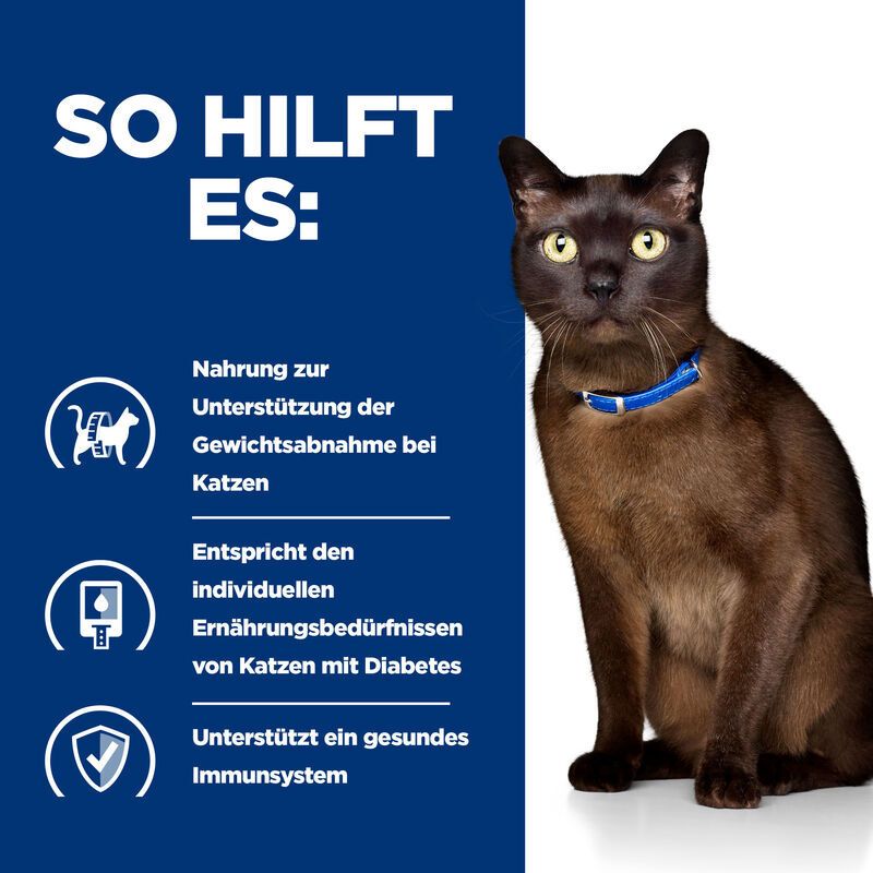 Hill's Prescription Diet m/d Katzenfutter mit Huhn