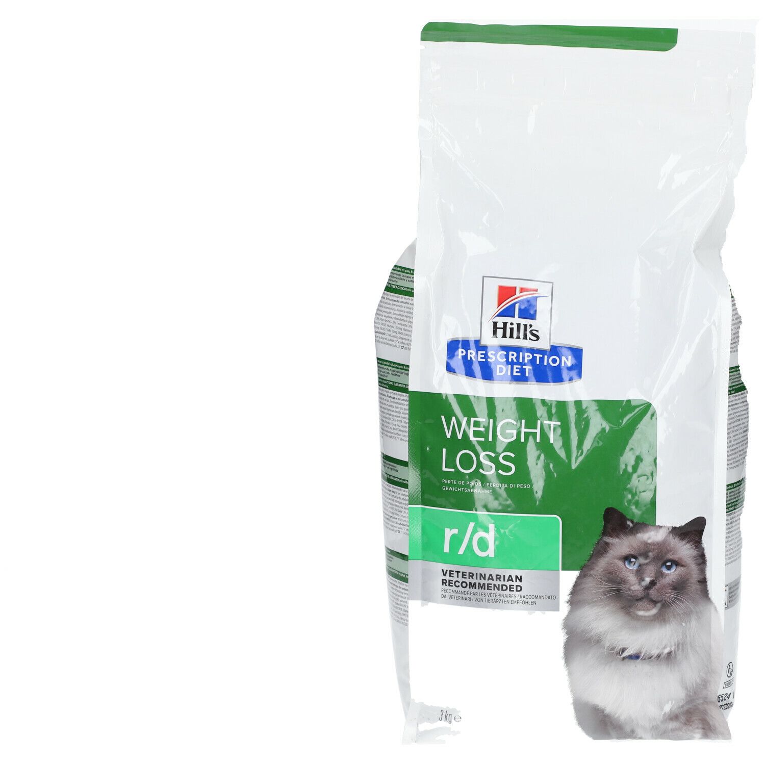 Hill's Prescription Diet Feline Weight Loss R/D 3 kg Pellets