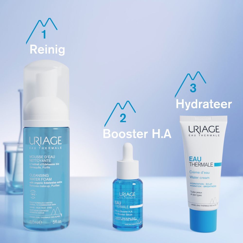 Productafbeelding met tekst. Dermatologisch en oftalmologisch getest. Geschikt voor alle huidtypes.