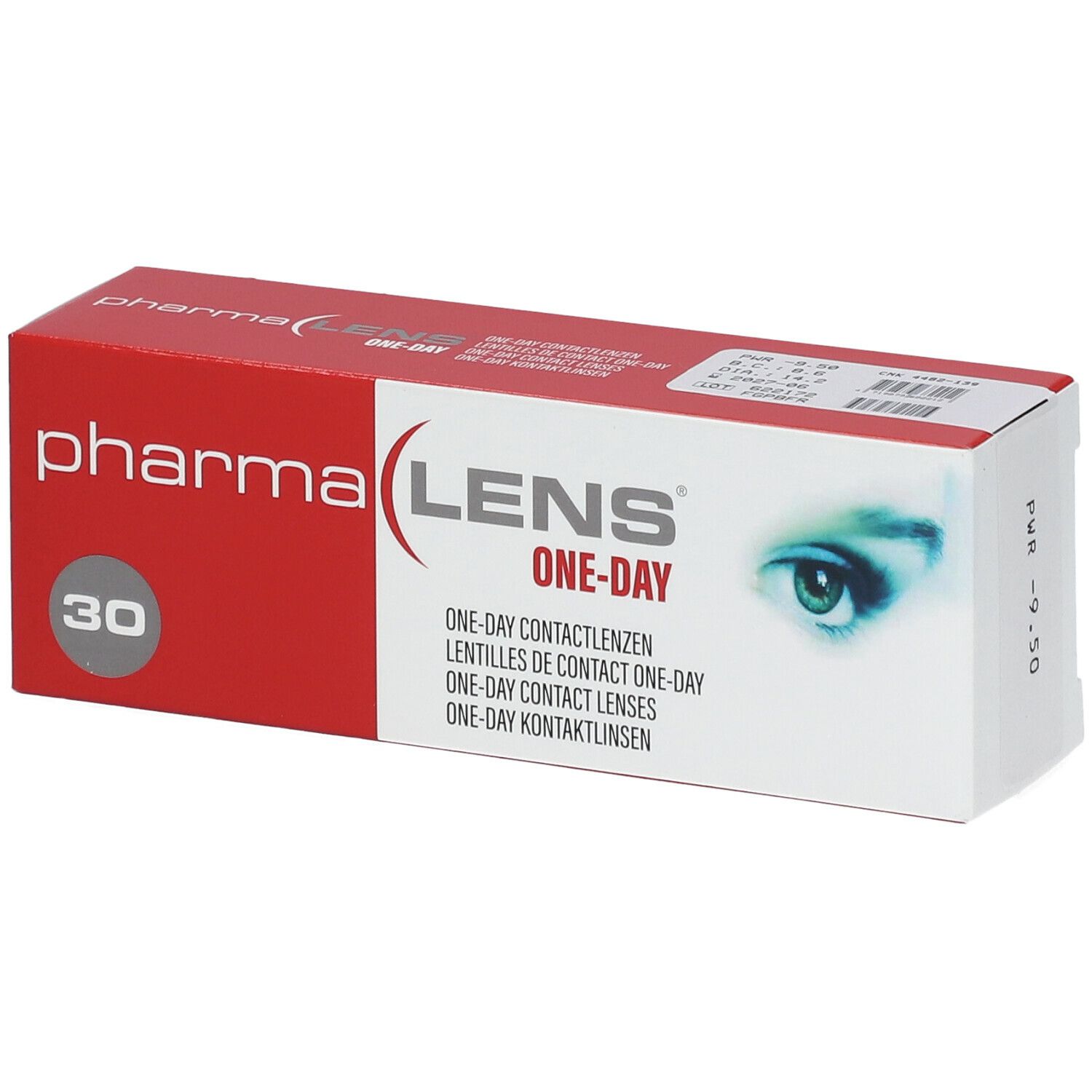 Pharmalens One-Day Contactlenzen -9,50
