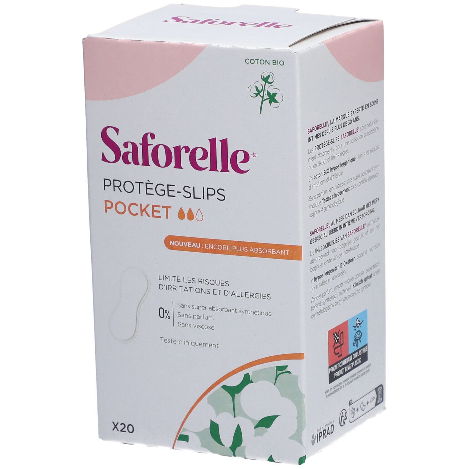 Saforelle® Protège-Slips Pocket
