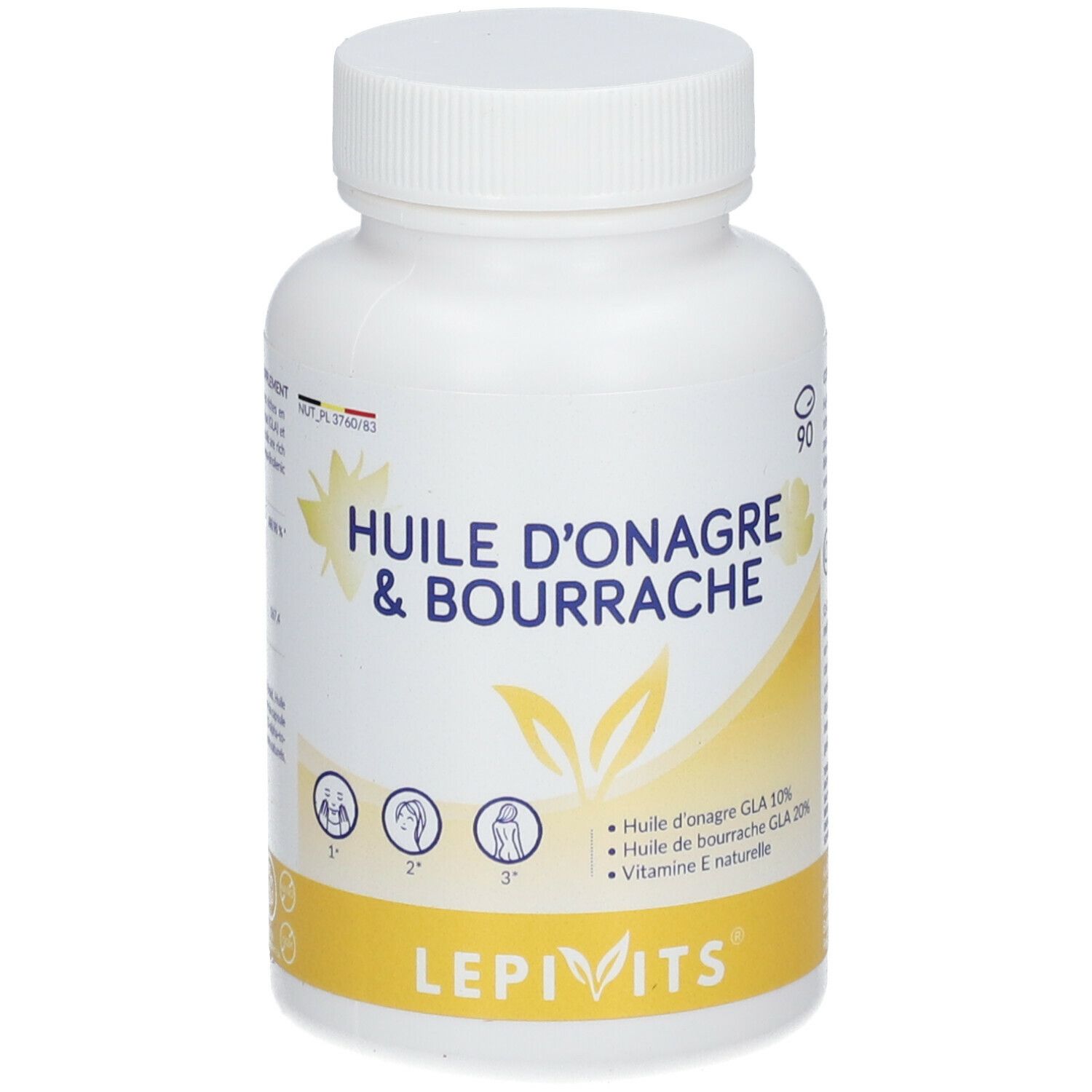 Lepivits Huile d'onagre et de bourrache