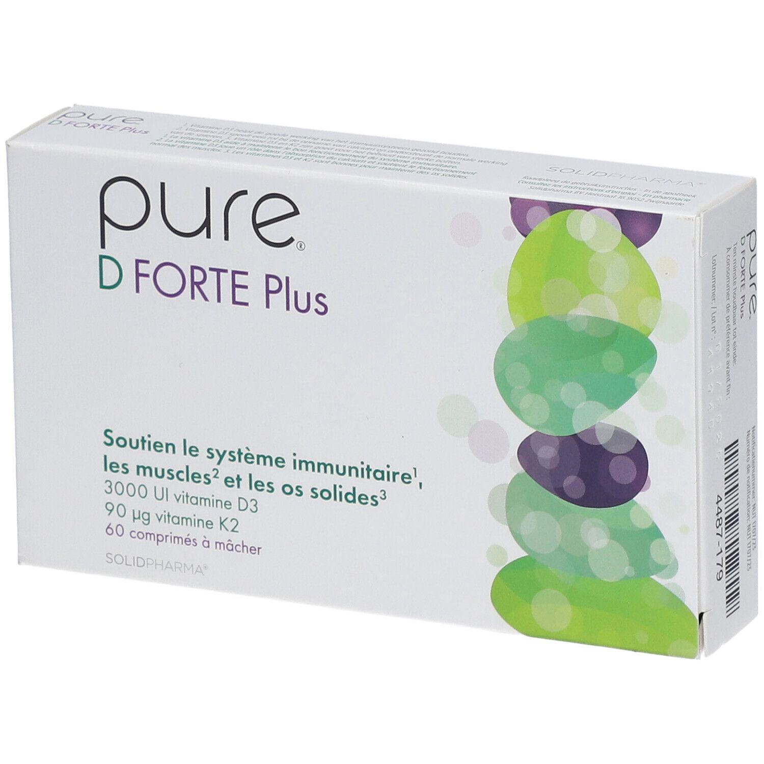 Pure® D Forte Plus 60 Kauwtabletten