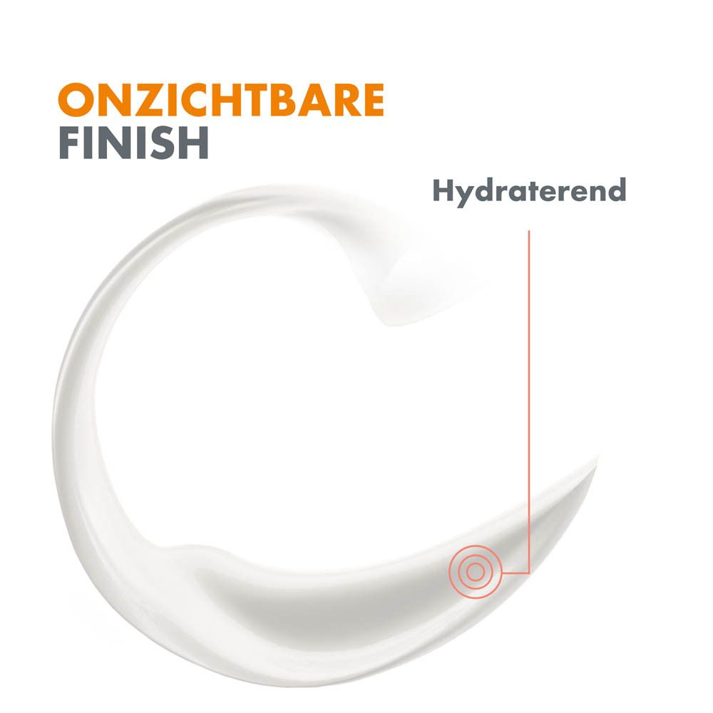 Witte, romige substantie met rode markering. Tekst: Hydraterend.