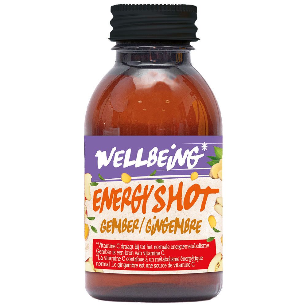Damhert Wellbeing Energy shot Gingembre