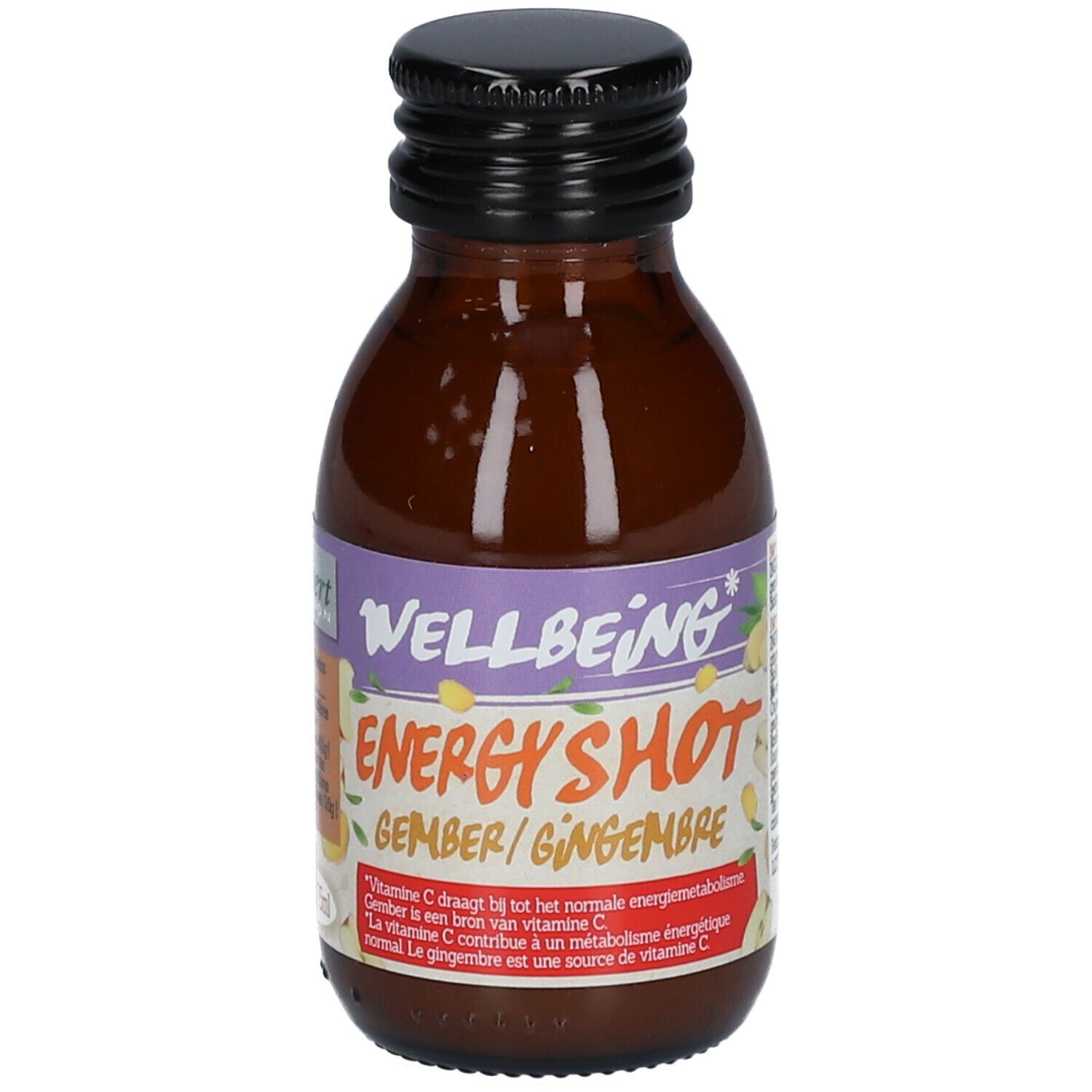 Damhert Wellbeing Energy shot Ingwer