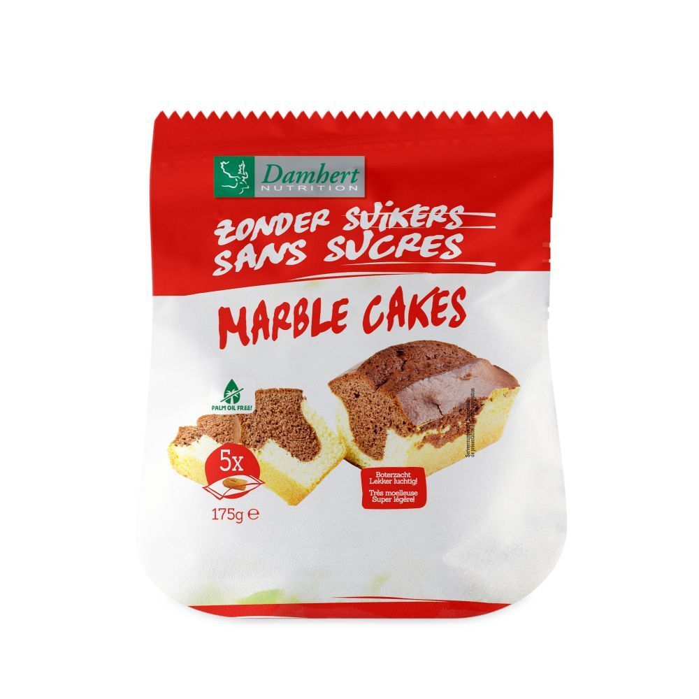 Damhert Sans sucres Cakes marbrés