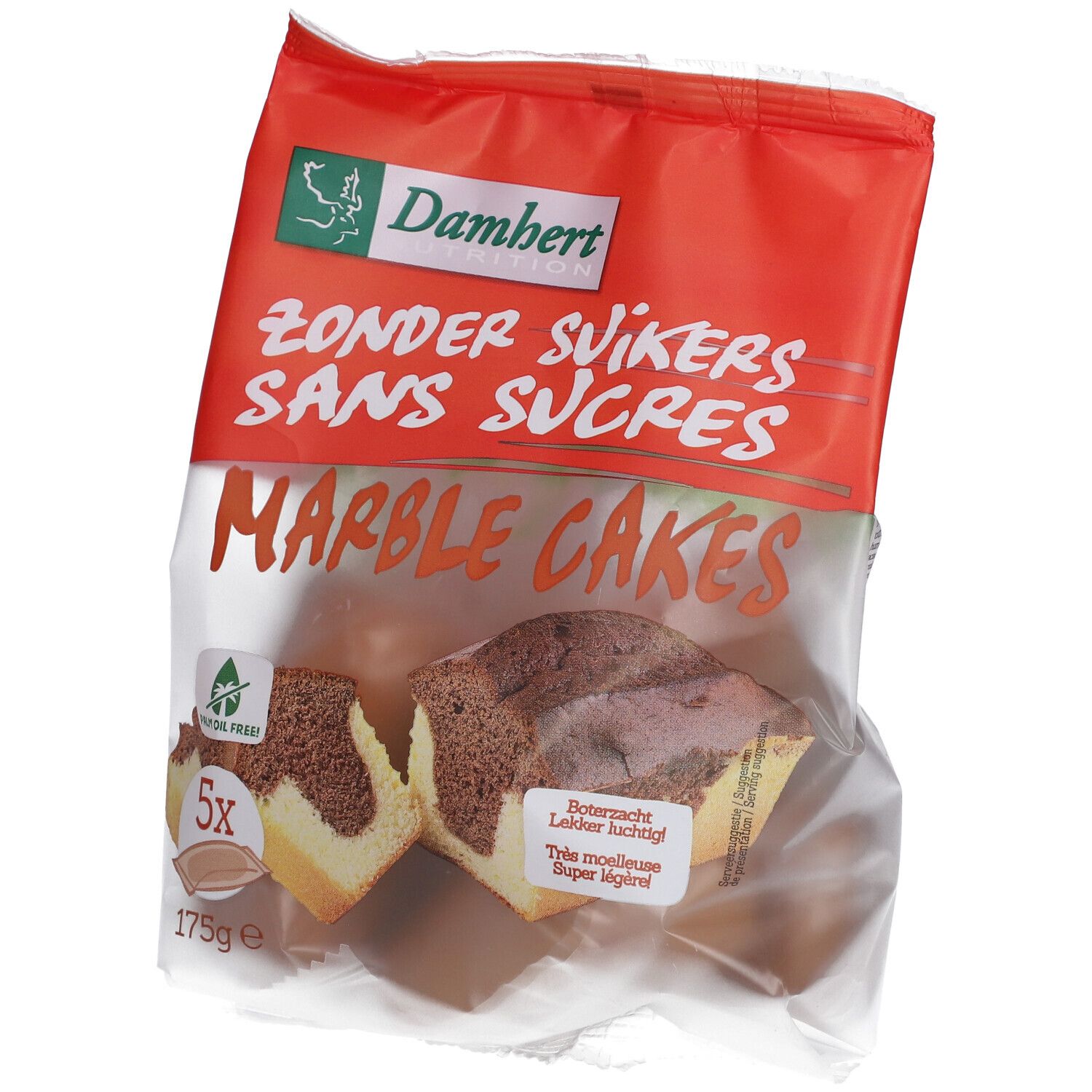 Damhert Marmorkuchen zuckerreduziert