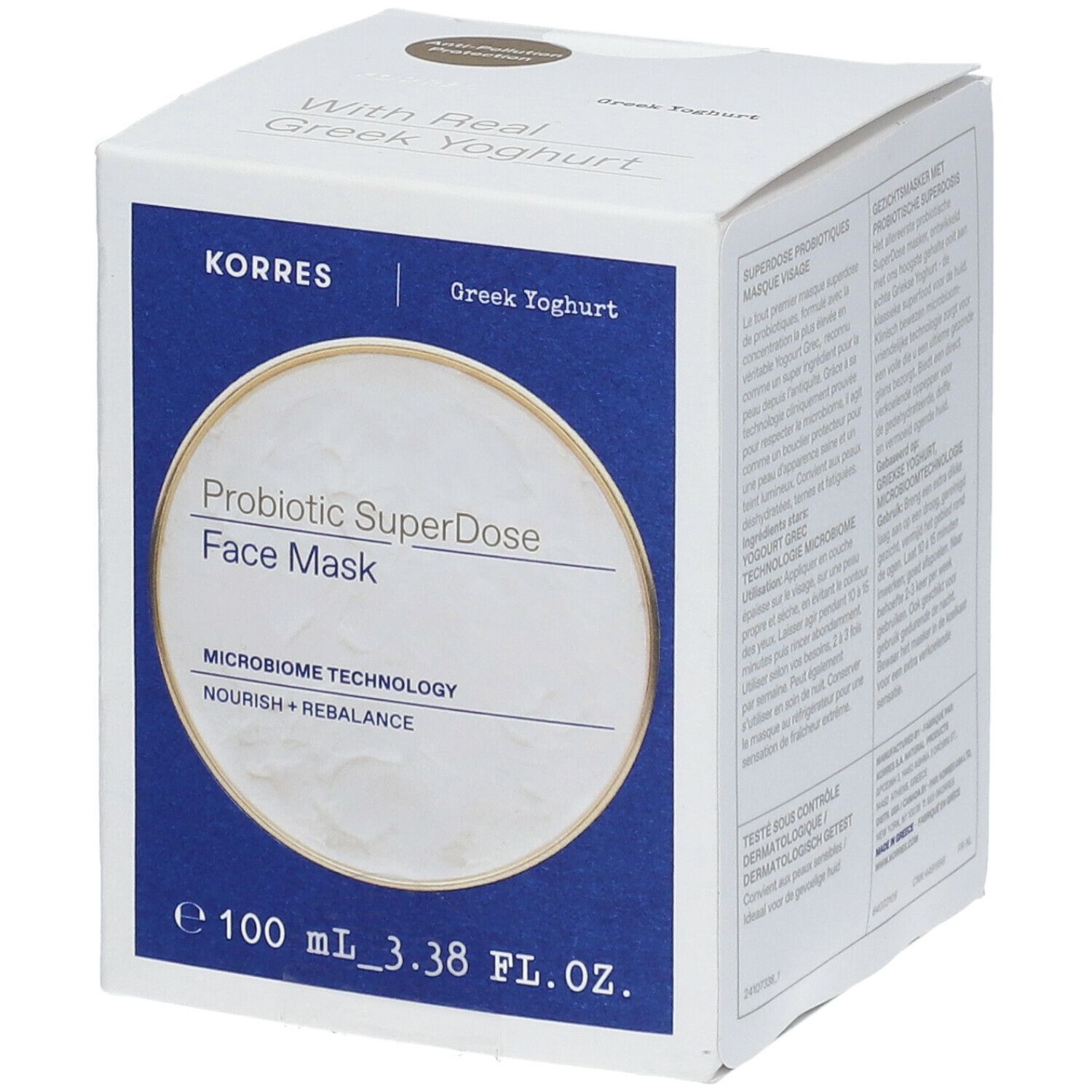 Korres Masque Superdose Probiotiques & Yaourt Grec