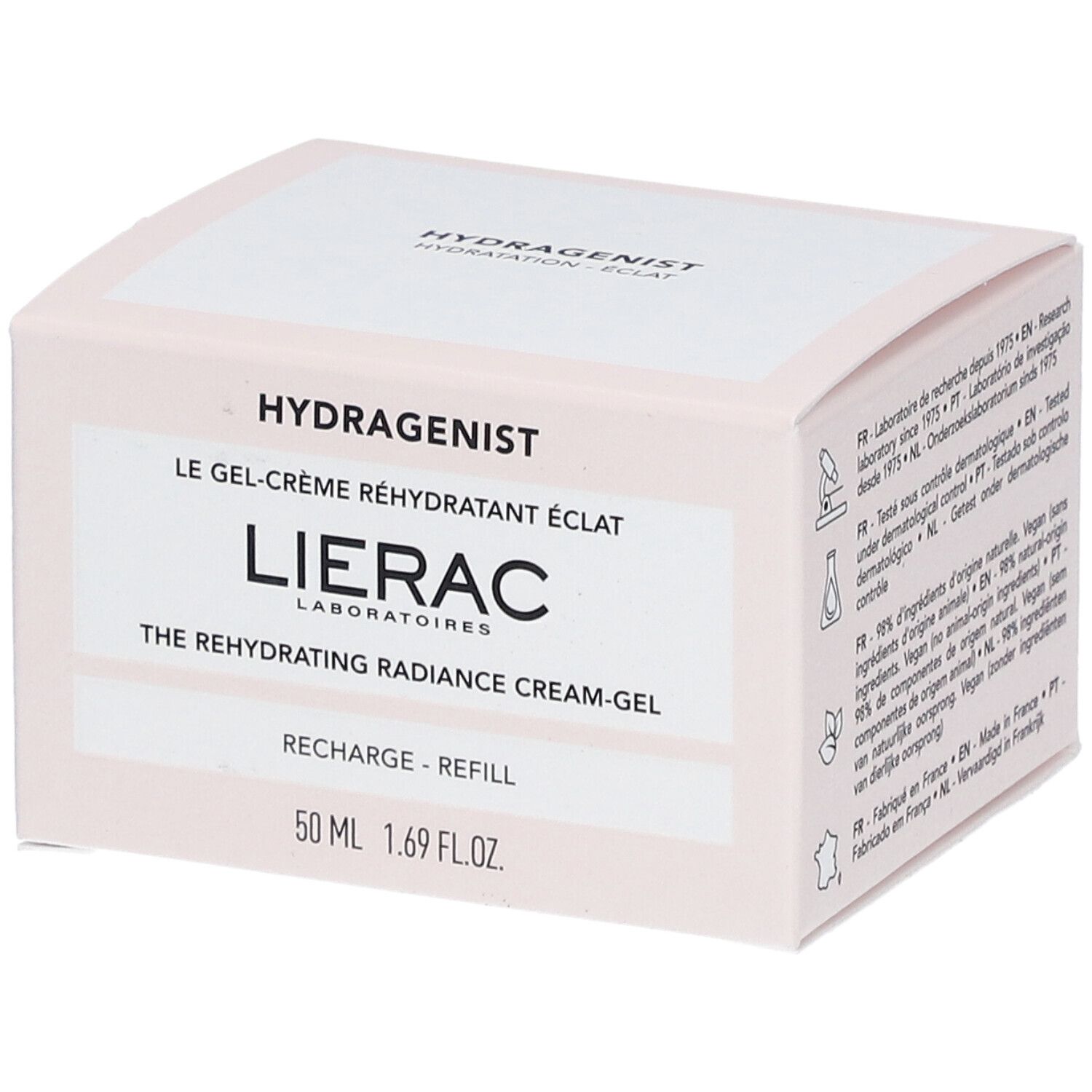 Lierac Hydragenist Le Gel-crème réhydratant éclat recharge