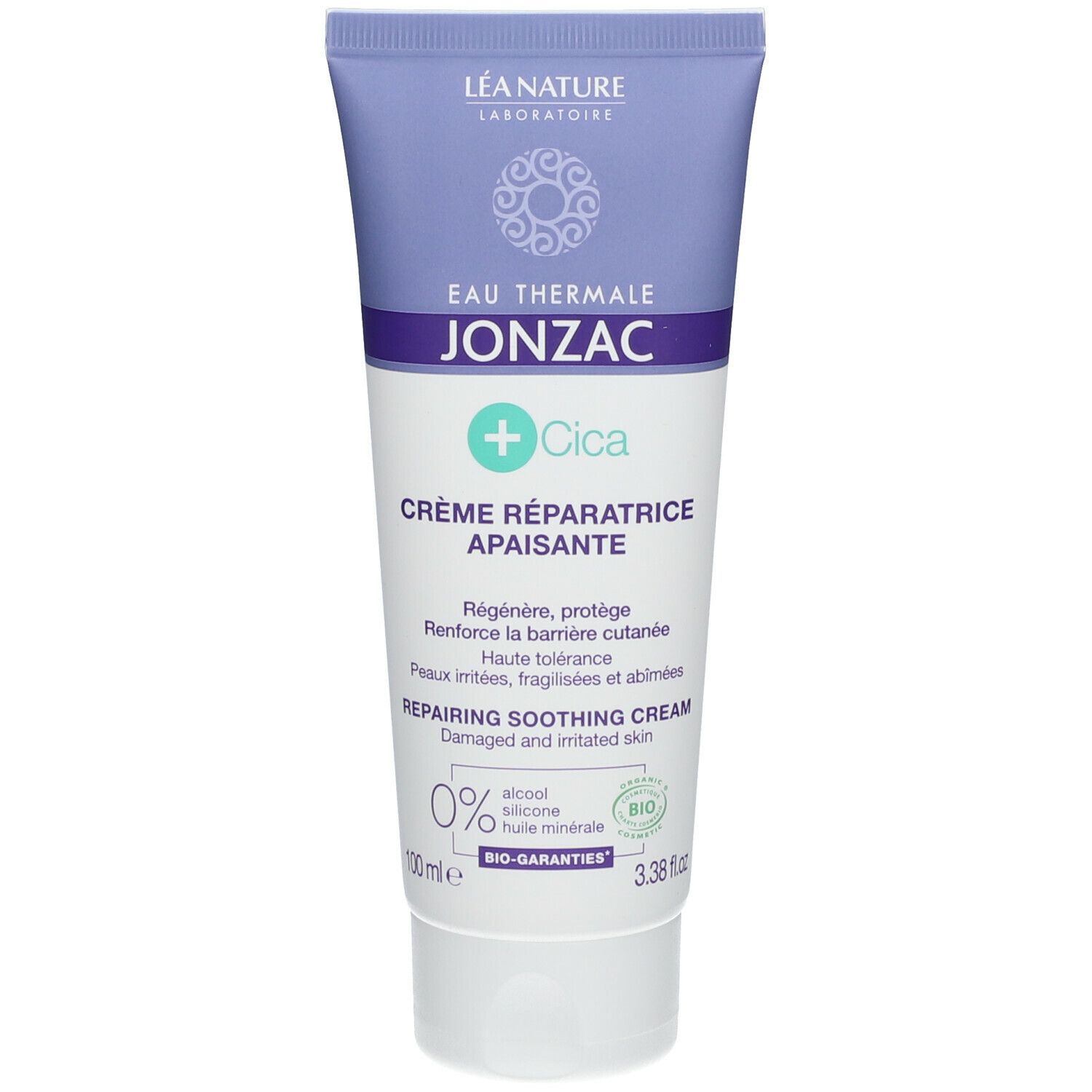 Jonzac +Cica Repairing Soothing Cream Bio 100 ml Creme