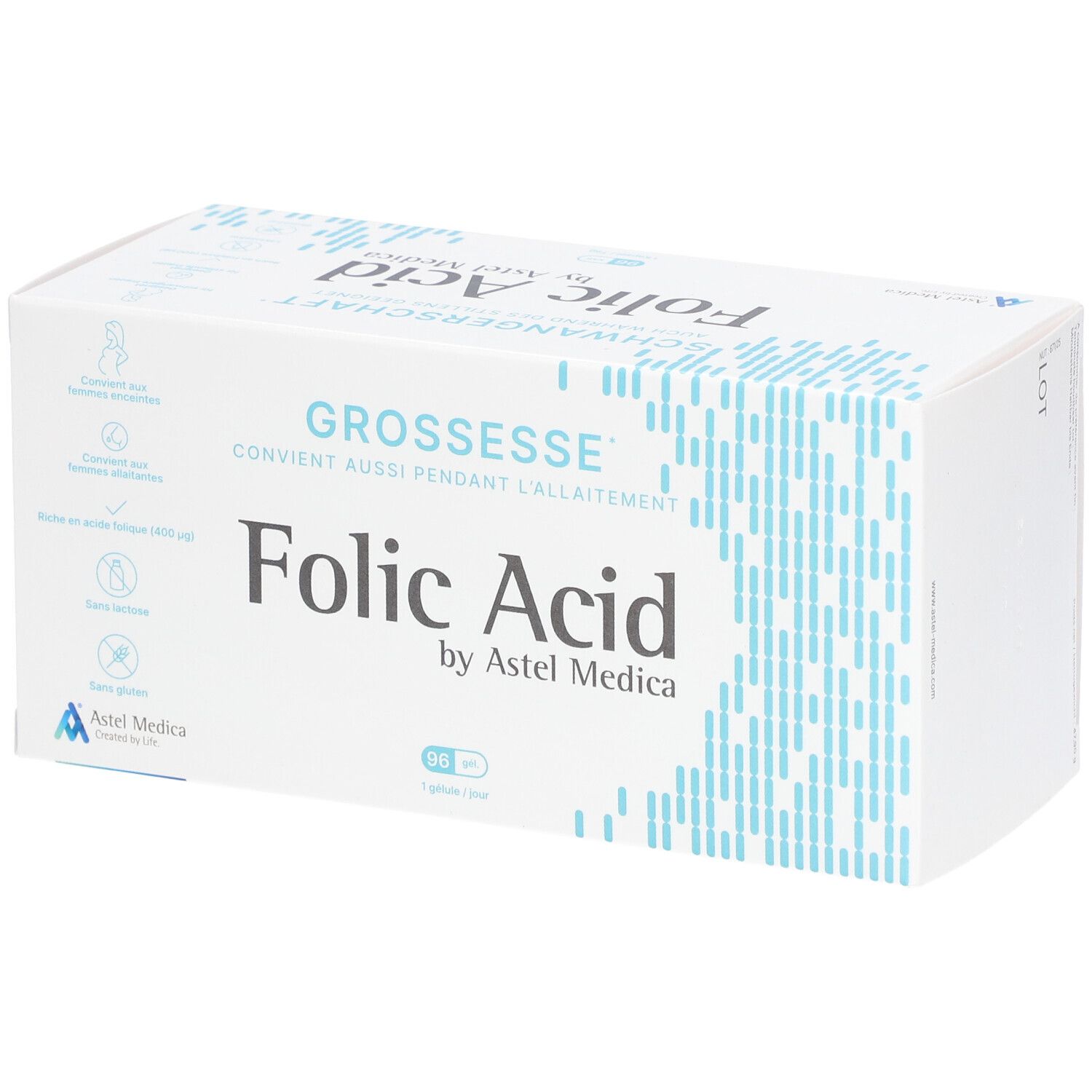 Astel Medica Acide Folique pour grossesse
