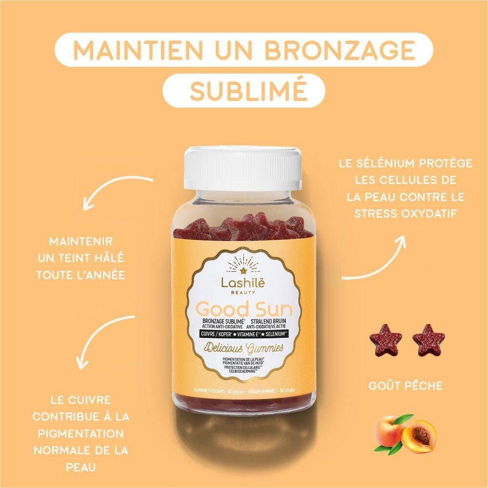 Produit avec texte et illustrations. Informations sur l'utilisation et les ingrédients.