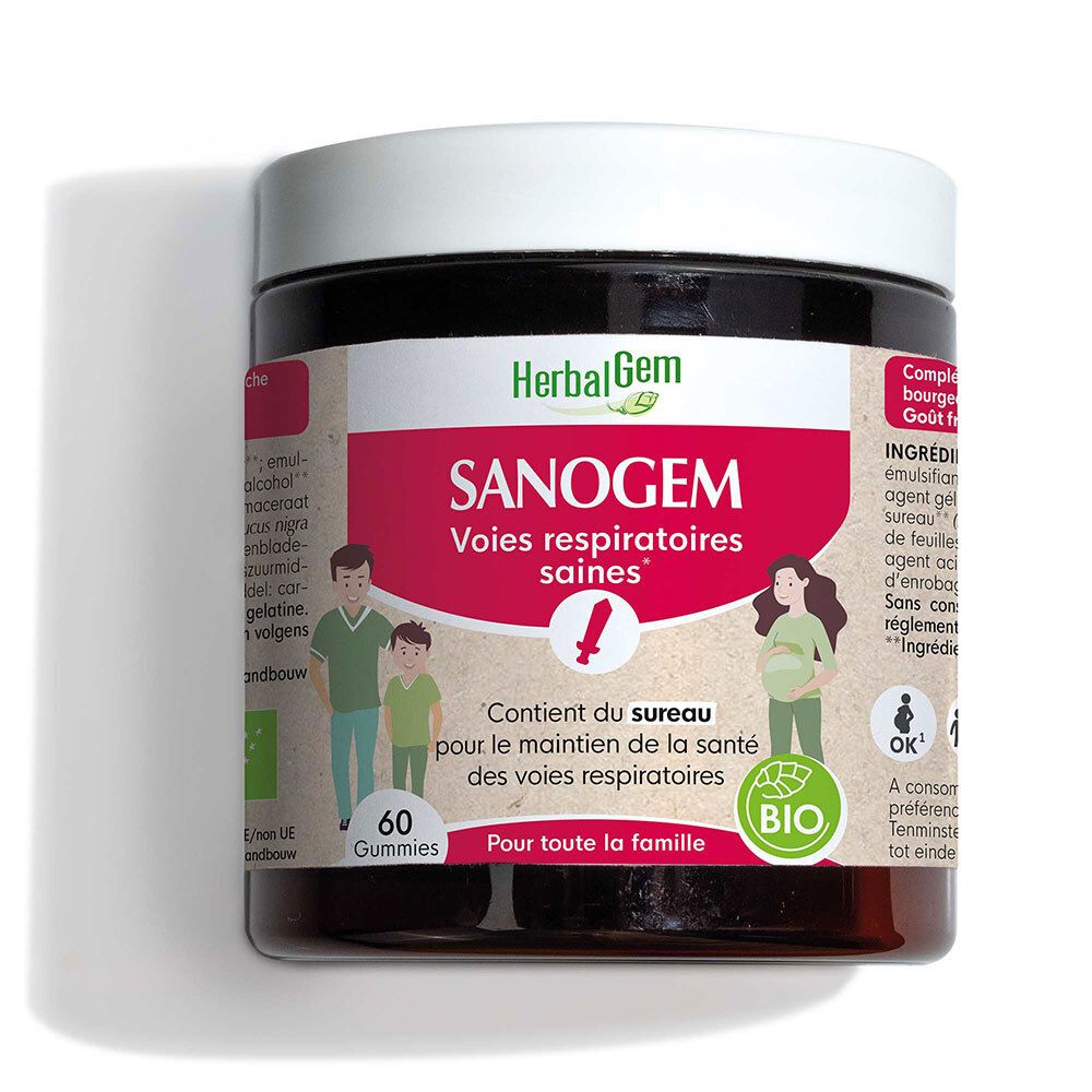 HerbalGem Sanogem Bio 60 Dragees met vertraagde afgifte