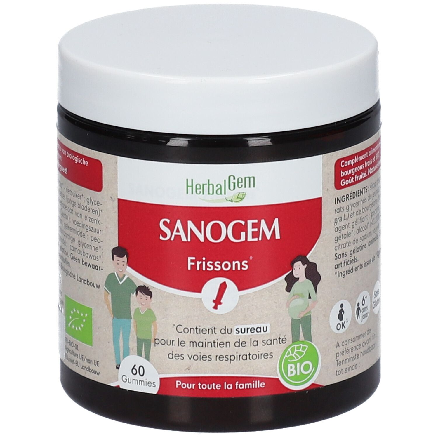 HerbalGem Gummies Sanogem 60 gummies
