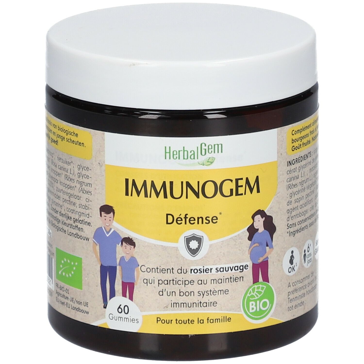 HerbalGem Gummies Immunogem 60 gummies