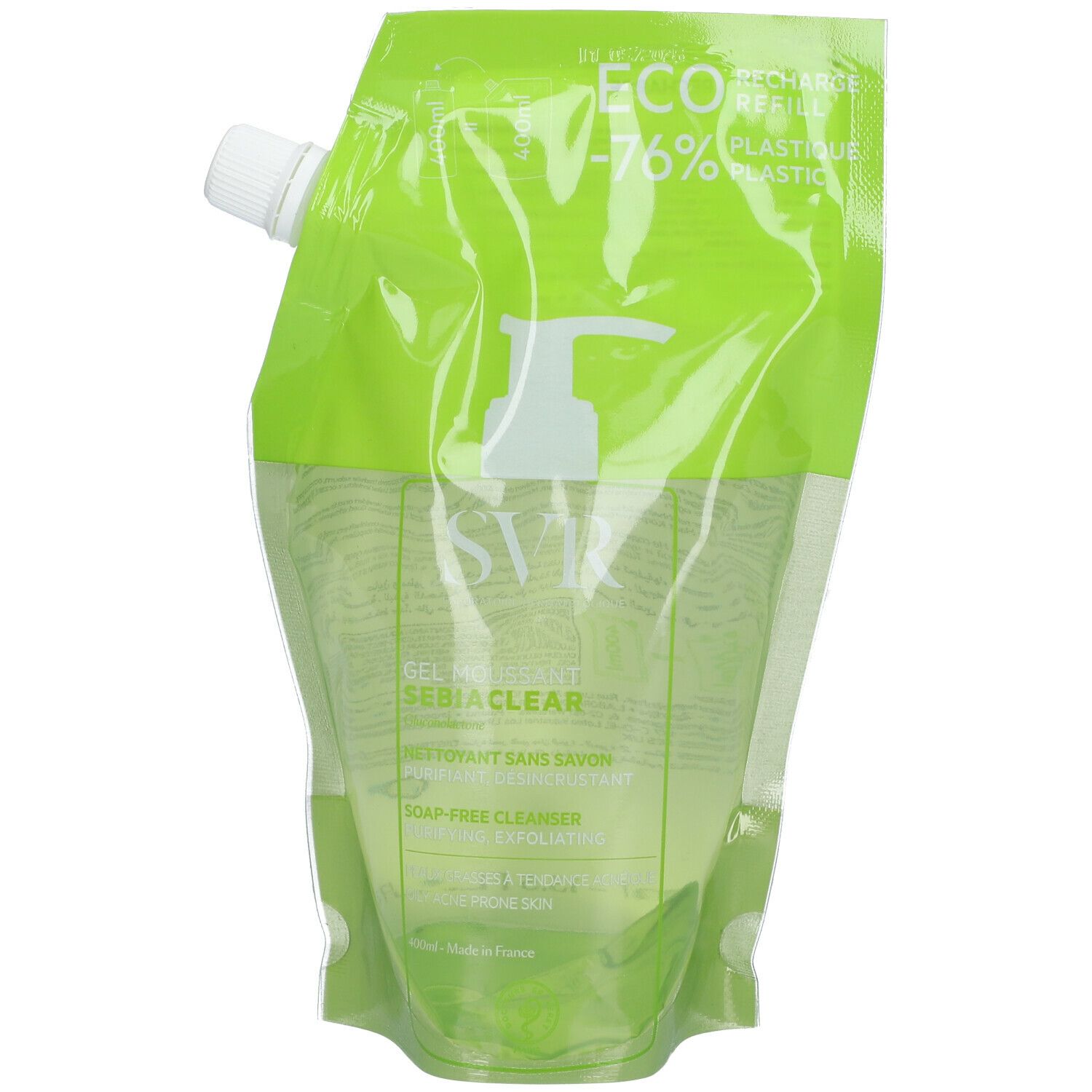 SVR Sebiaclear Gel Moussant Eco-Recharge