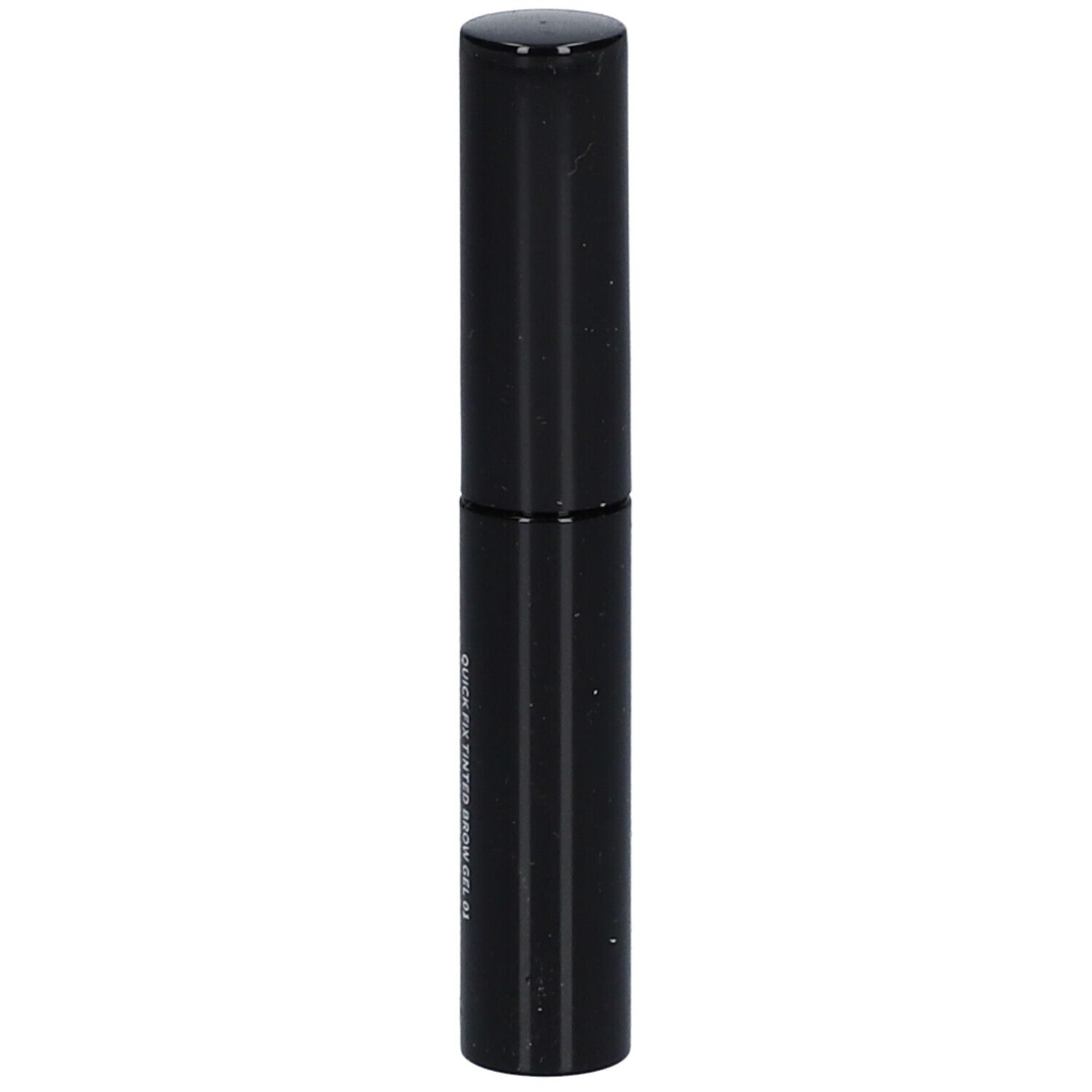 Tube noir avec bouchon. Inscription: LES COULEURS DE NOIR.