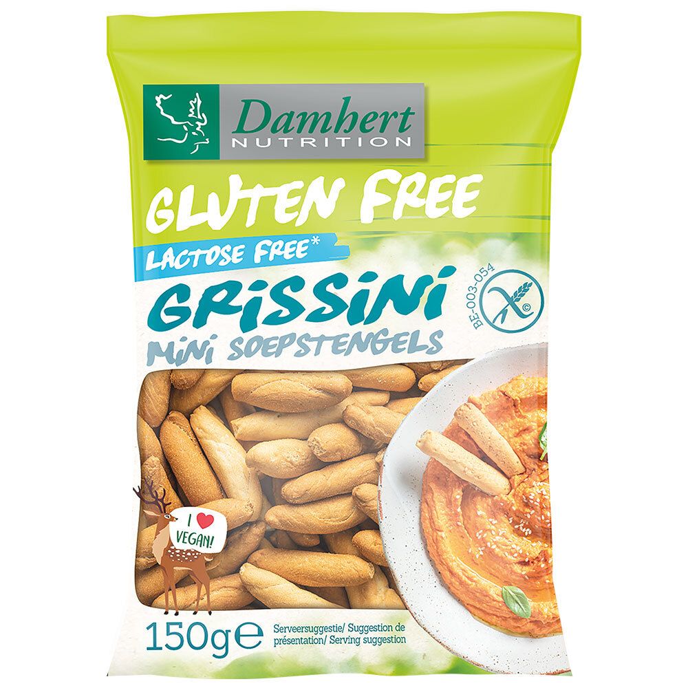 Damhert Sans gluten Mini Grissini/ gressins