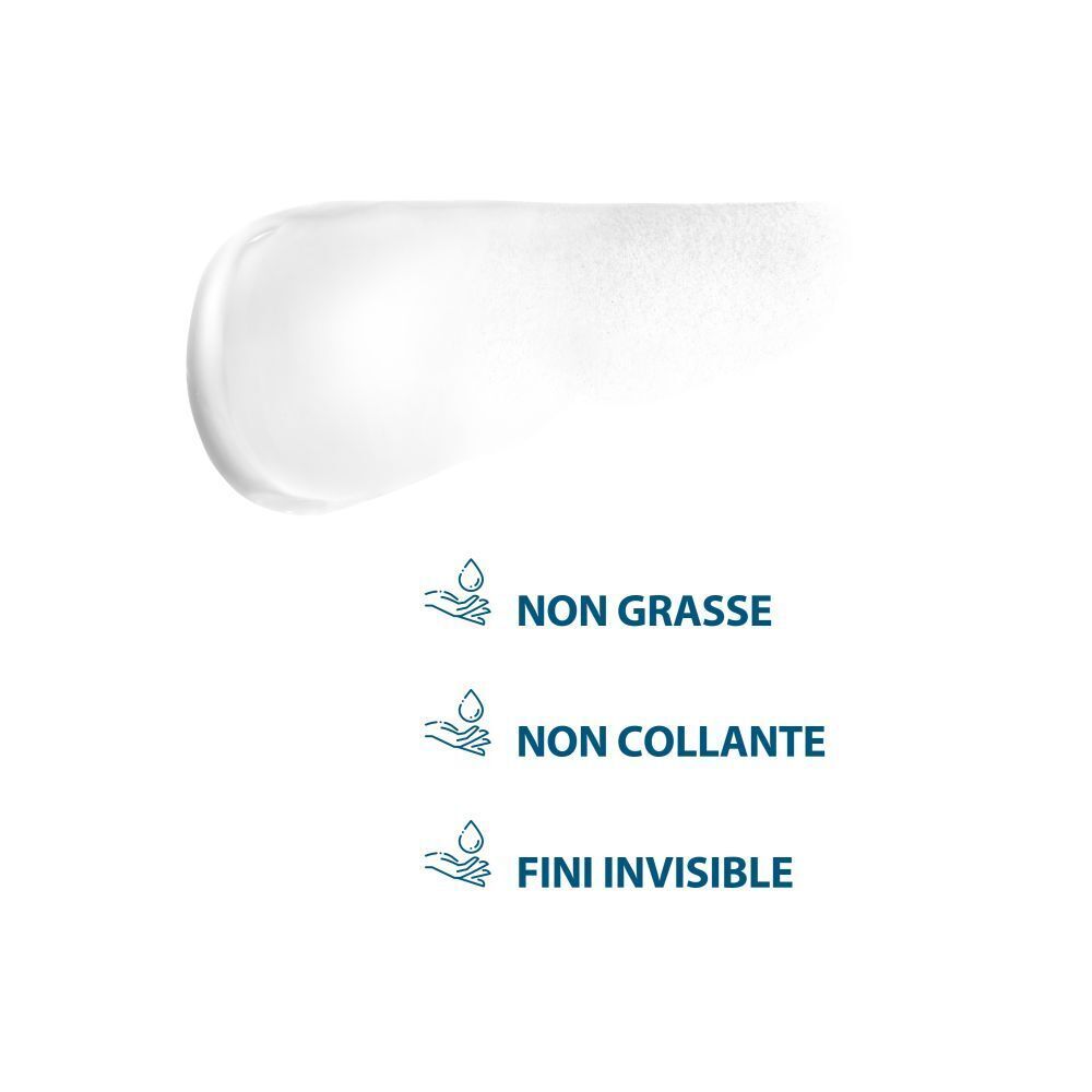Tube de crème avec nom et logo. Pour visage, mains et pieds.