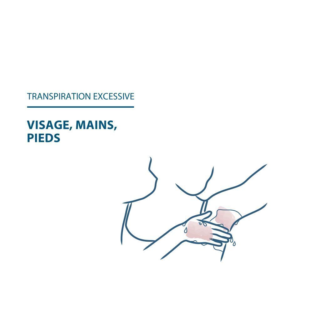 Tube de crème avec nom et logo. Pour visage, mains et pieds.