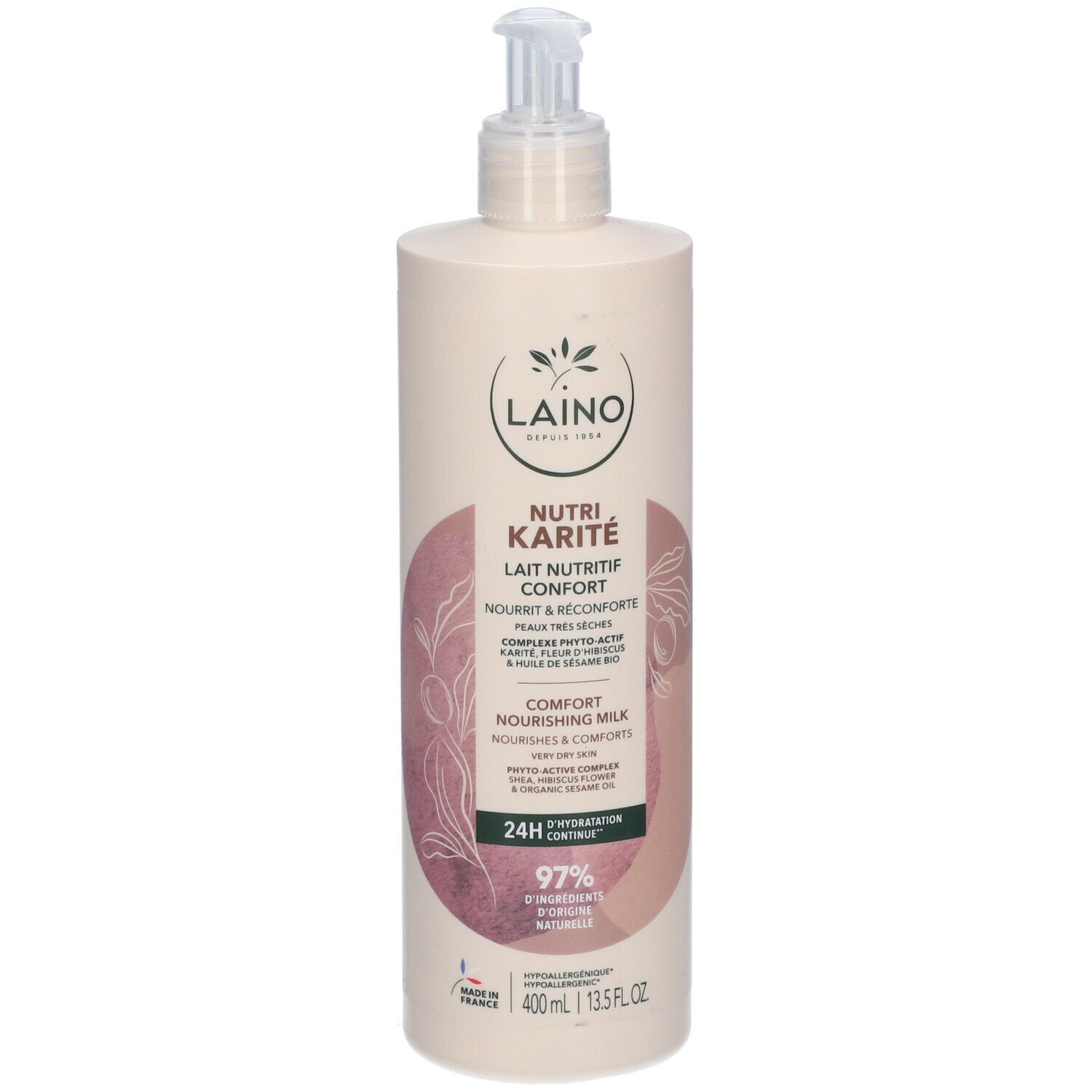 Laino Nutri Karite Comfort Nourishing Milk 400 ml Milch