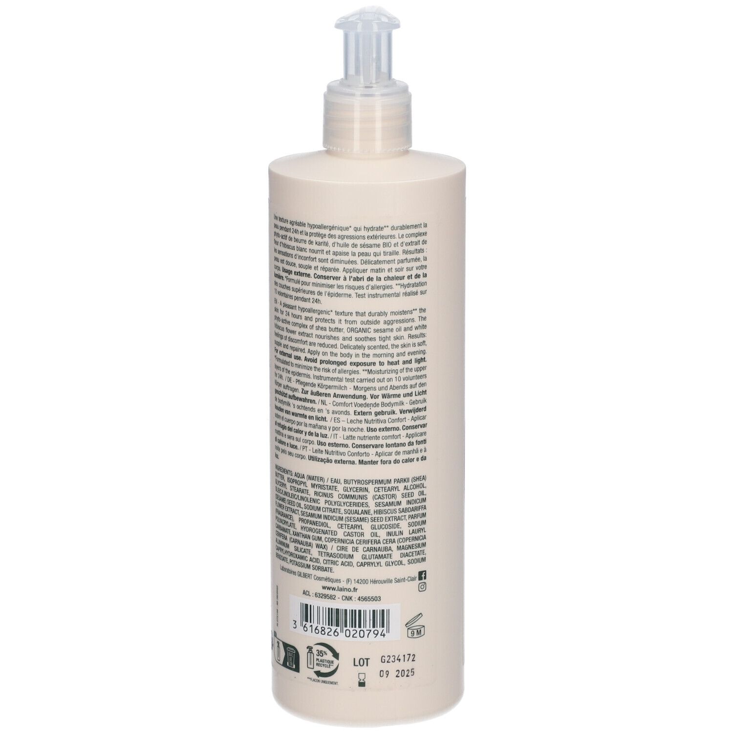 Laino Nutri Karite Comfort Milk