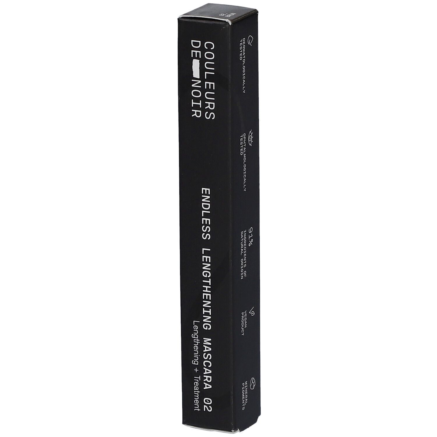 Couleurs de Noir F-Oxy Lengthening Mascara 02 Brun