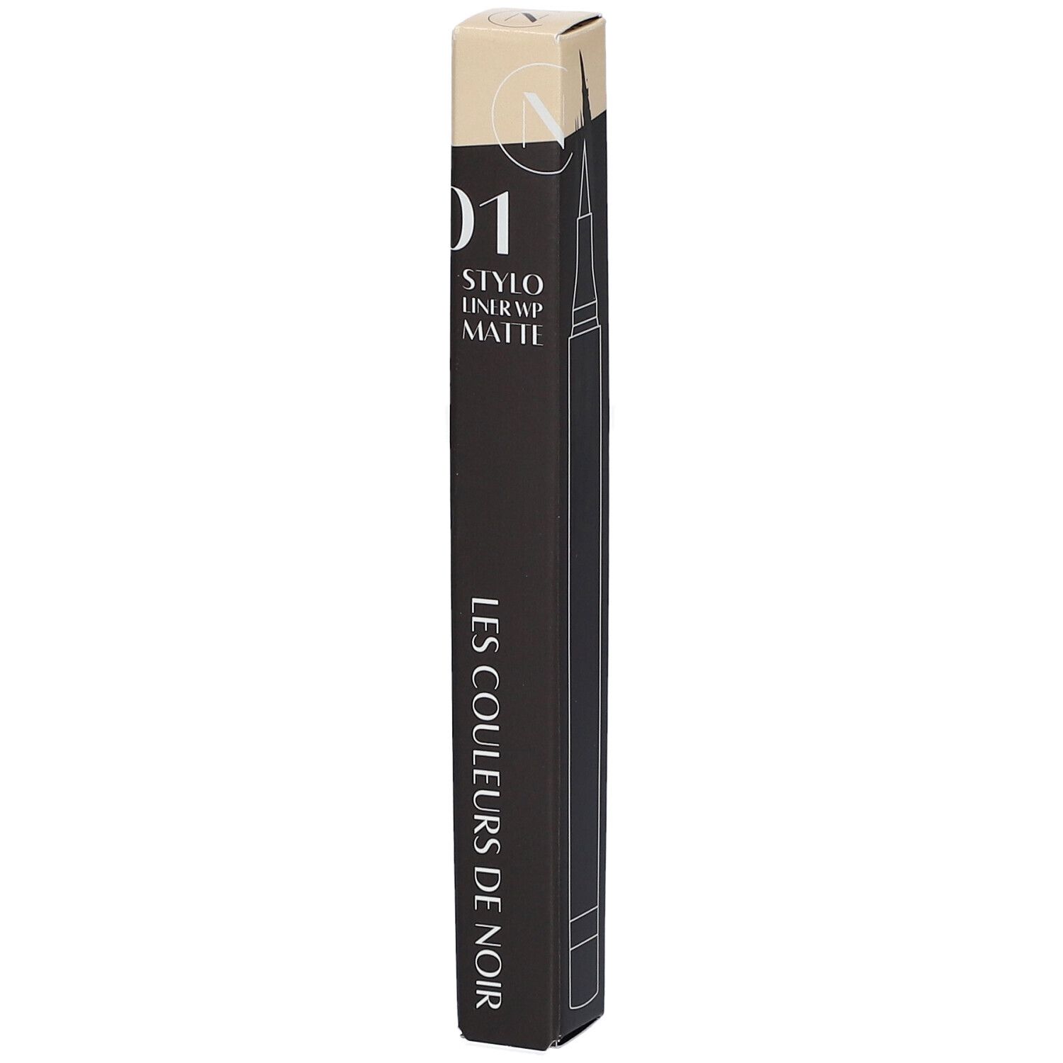 LES Couleurs DE Noir Stylo liner WP Matte 01 Noir