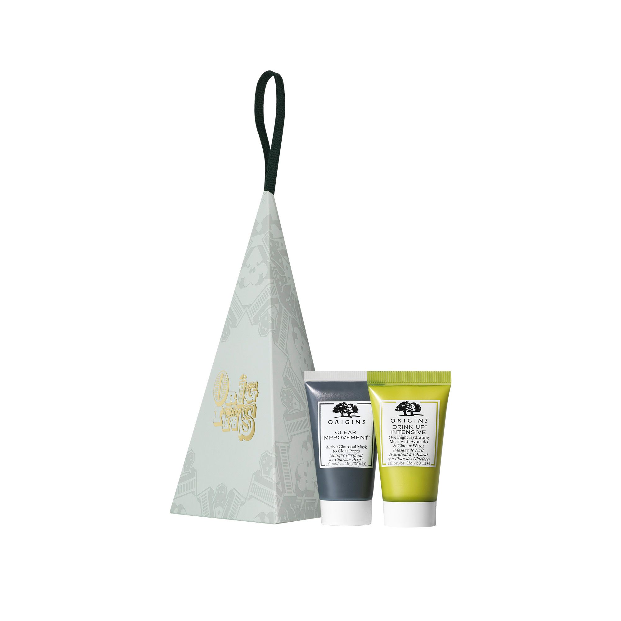 ORIGINS Clear Improvement™ + Drink Up™ Intensive Geschenkset