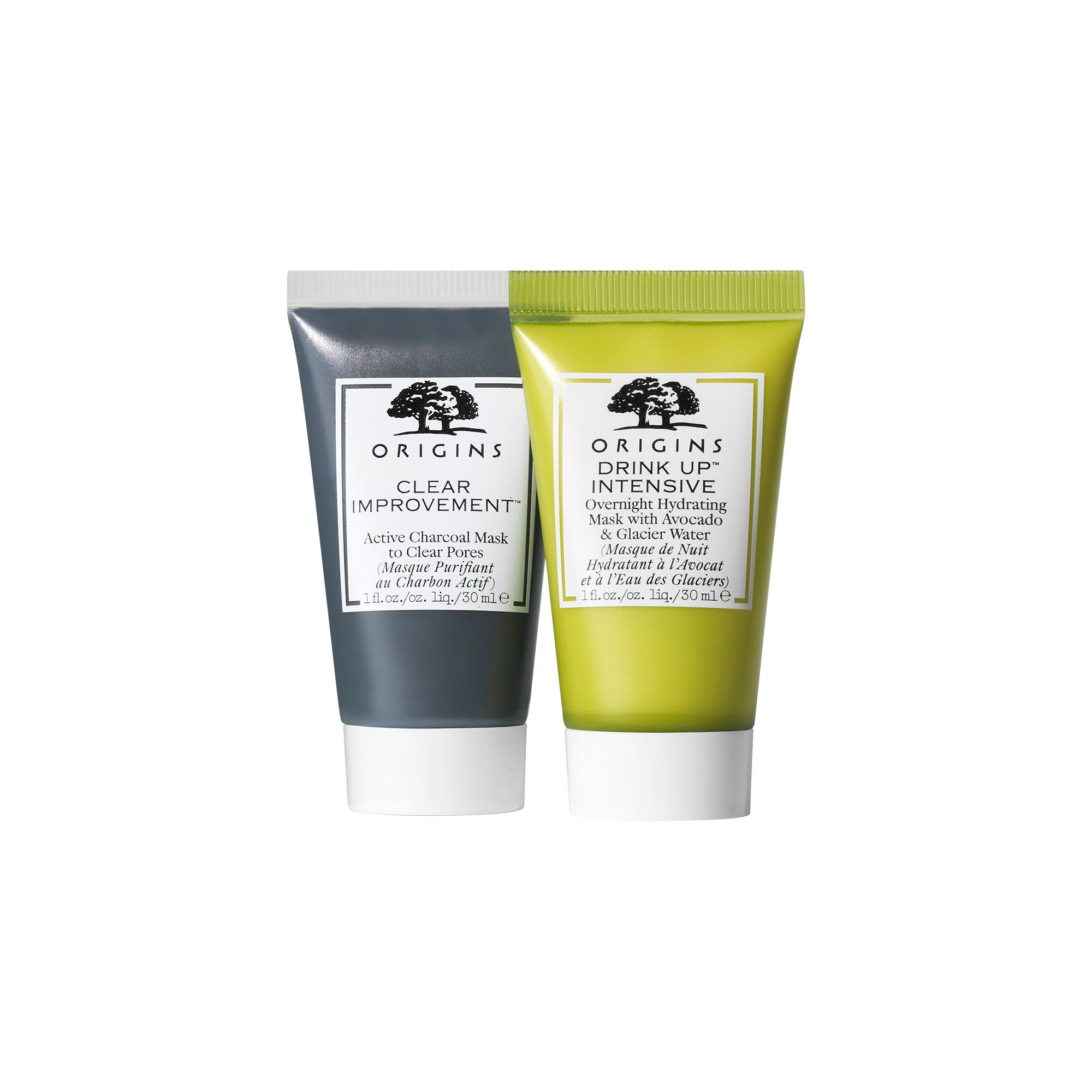 ORIGINS Clear Improvement™ + Drink Up™ Intensive Geschenkset