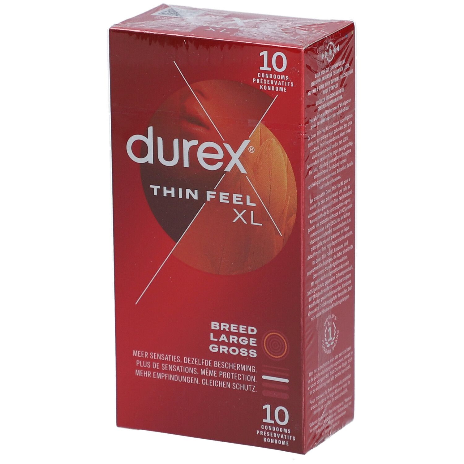 Durex Thin Feel XL 10 Condooms