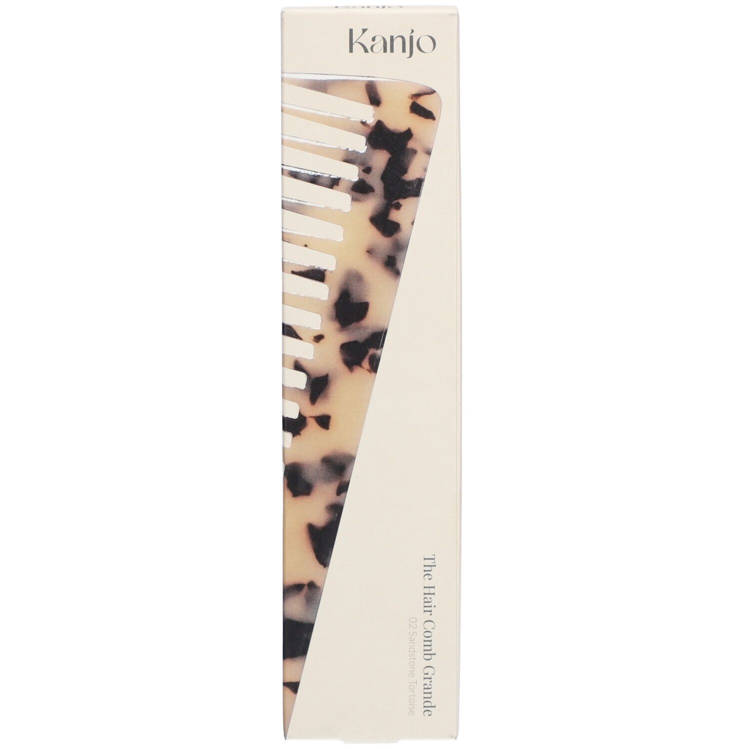 Kanjo The Hair Comb Grande 02 Sandstone Tortoise