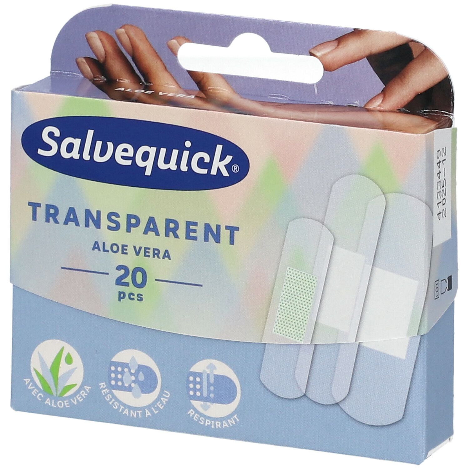 Salvequick Transparant Aloe Vera