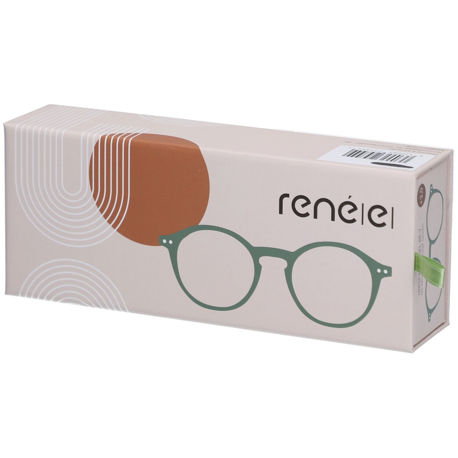 René(e) Lunettes +3 Re-Y 05 Monstera Leaf Green 1 St Brille