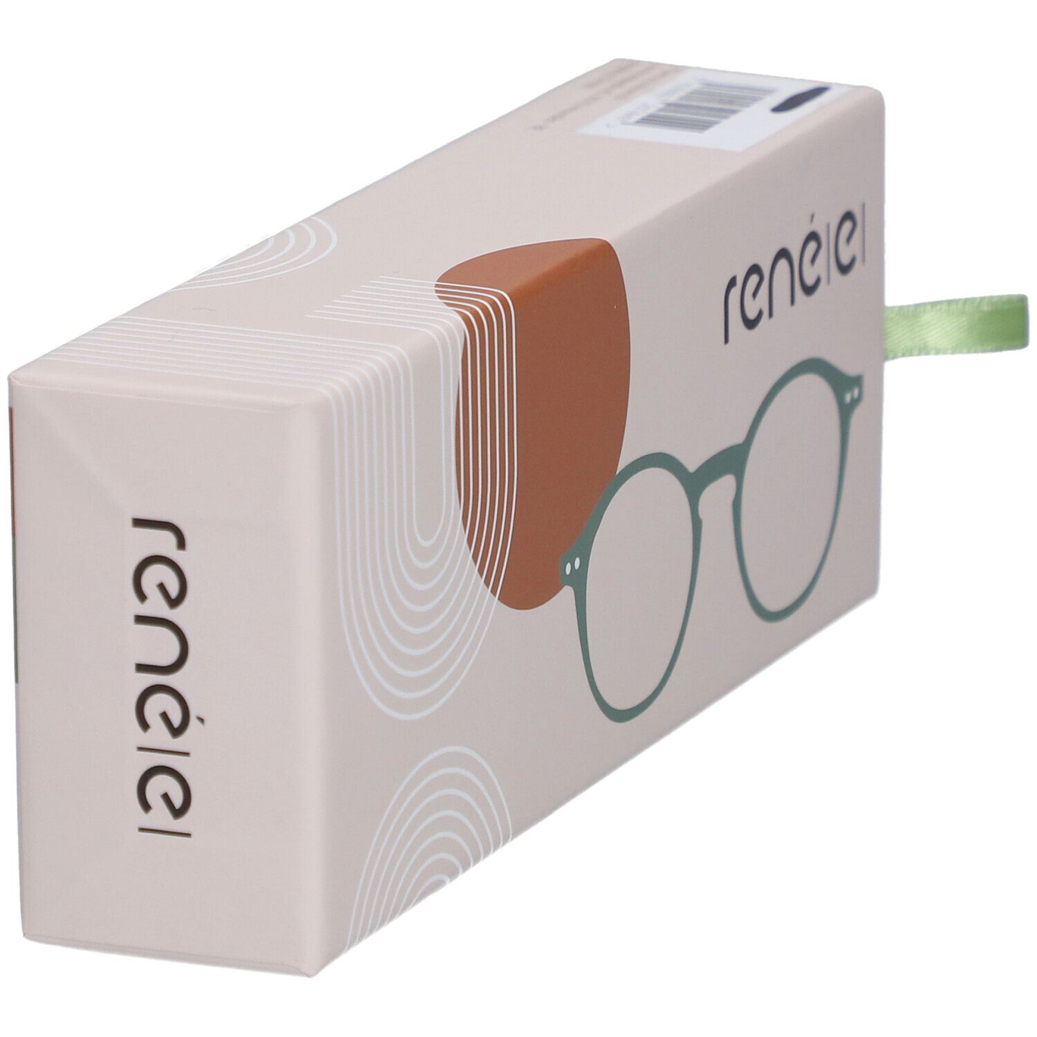 renéel Unisex-Lesebrille RE-Y Monstera Leaf Green +3,0