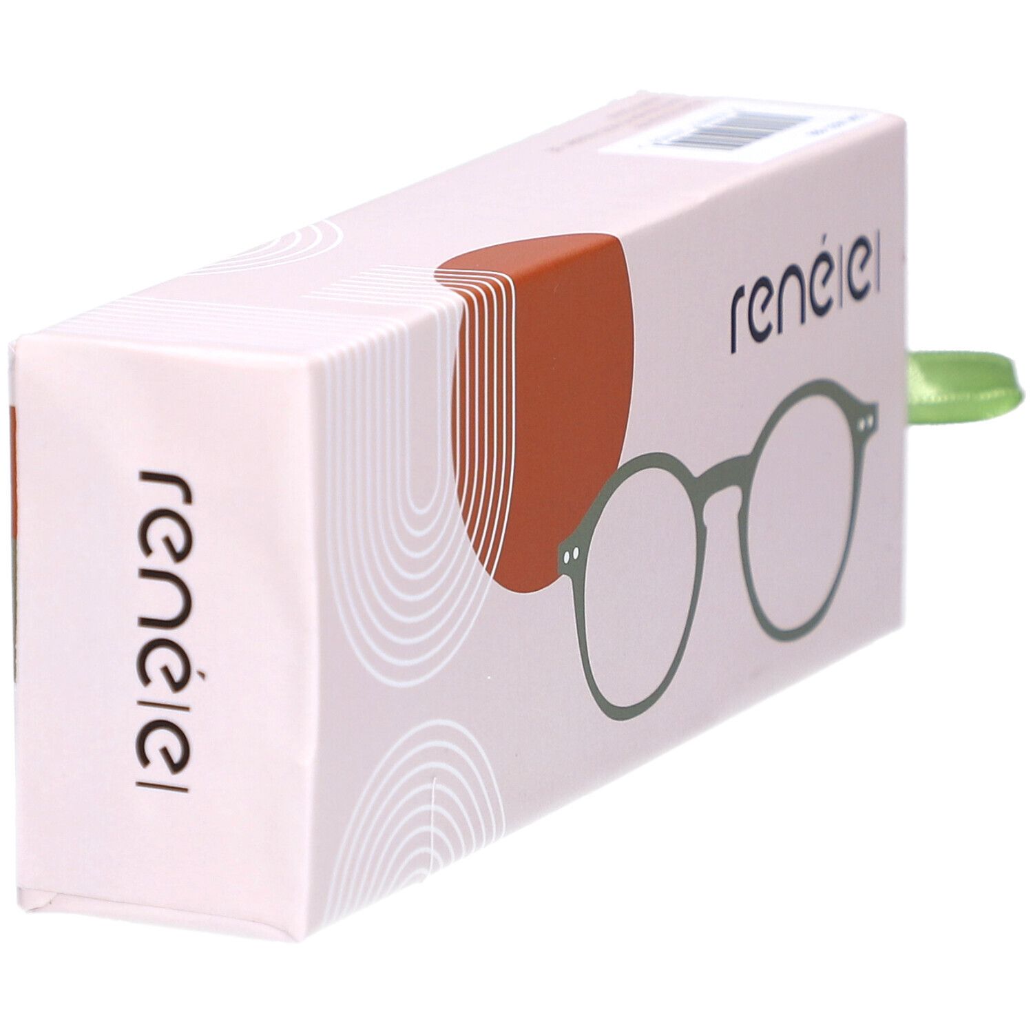 Lesebrille +3.5 – Unisex, recycelt, mit Etui und Putztuch