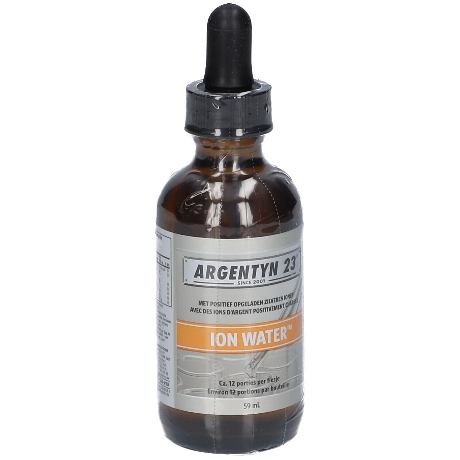 SOVEREIGN SILVER ION WATER | Druppel pipet 59 Oplossing