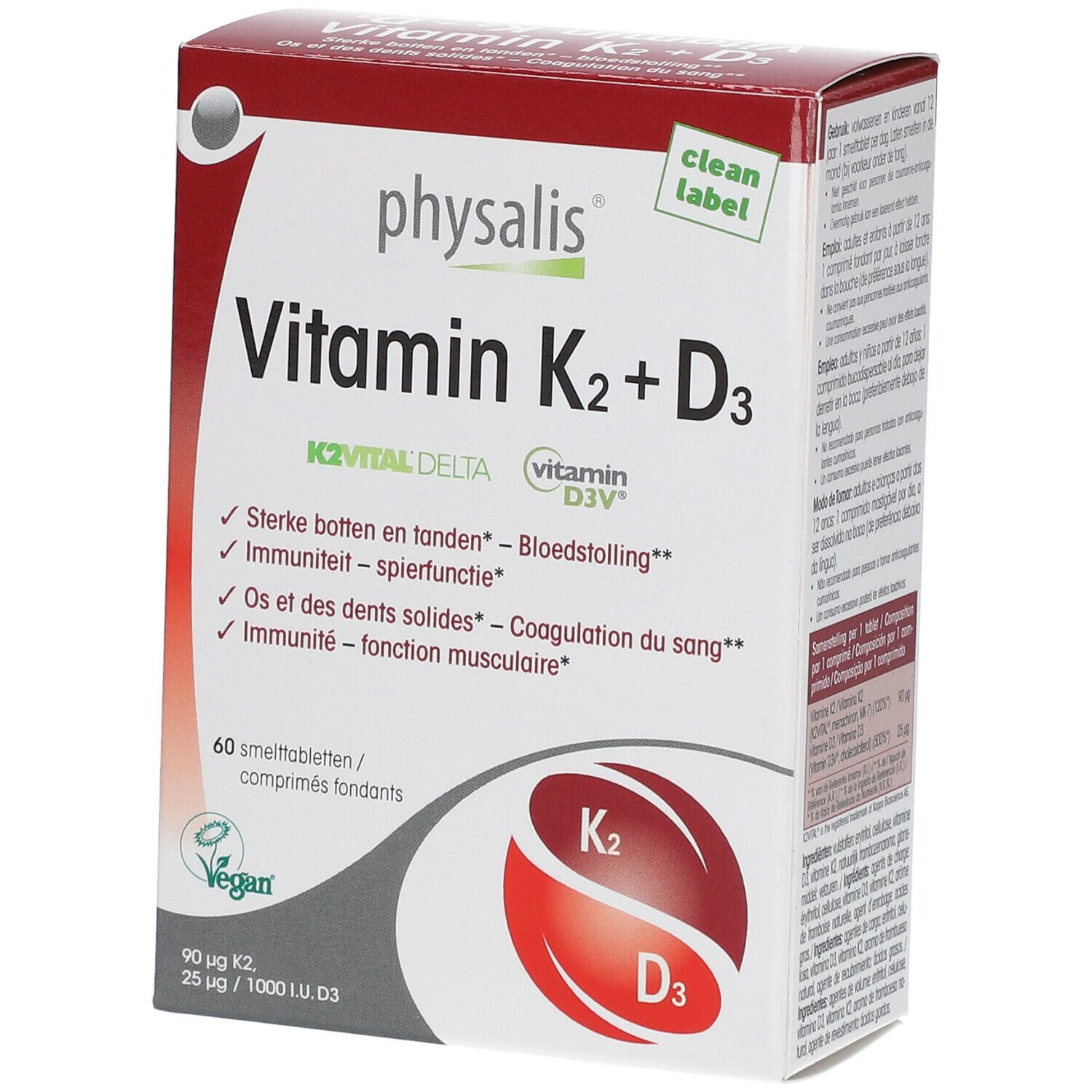 Physalis® Vitamine K2 + D3