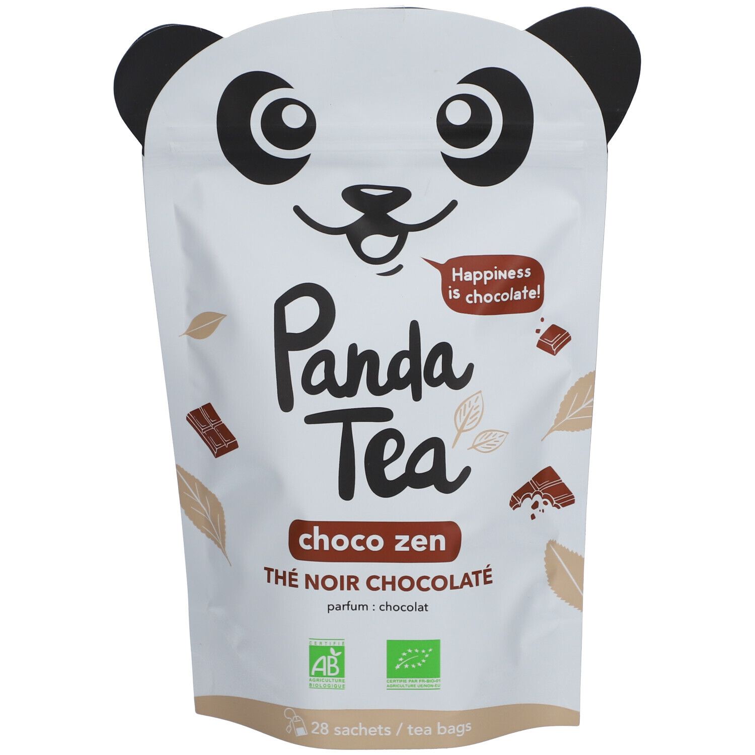 Panda TEA Choco Zen - Thé noir chocolaté bio